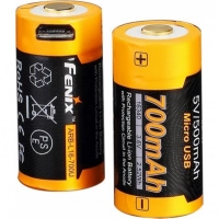 Аккумулятор 16340 Fenix 700 mAh Li-ion с разъемом для USB купить в Сочи