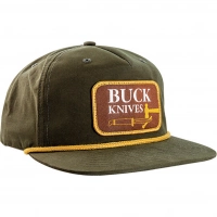 Бейсболка Buck Vintage Logo, зеленая купить в Сочи