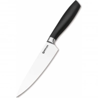 Кухонный нож шефа Bker Core Professional Chef’s Knife, 160 мм, сталь X50CrMoV15, рукоять пластик купить в Сочи