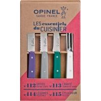 Набор ножей Opinel Les Essentiels Art deco, нержавеющая сталь, (4 шт) купить в Сочи