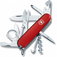 Нож перочинный Victorinox Explorer, сталь X55CrMo14, рукоять Cellidor®, красный купить в Сочи