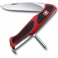 Нож перочинный Victorinox RangerGrip, сталь X50CrMoV15, рукоять нейлон, красно-чёрный купить в Сочи