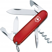 Нож перочинный Victorinox Tourist, сталь X55CrMo14, рукоять Cellidor®, красный купить в Сочи