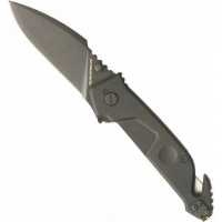 Складной нож Extrema Ratio MF1 Black With Belt Cutter, сталь N690, рукоять алюминий купить в Сочи