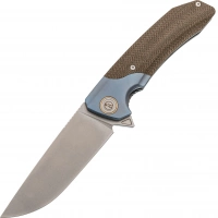 Складной нож Maxace Goliath Blue, сталь Bohler K110, Micarta купить в Сочи