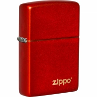 Зажигалка Classic Metallic Red ZIPPO с логотипом Zippo купить в Сочи