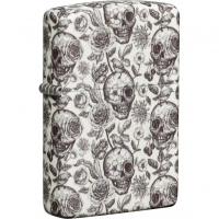 Зажигалка Skeleton Glow in the Dark Green ZIPPO купить в Сочи