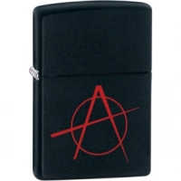 Зажигалка ZIPPO Classic А с покрытием Black Matte, латунь/сталь, чёрная, матовая, 36x12x56 мм купить в Сочи