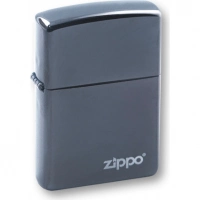 Зажигалка ZIPPO Classic с покрытием Black Ice®, латунь/сталь, чёрная, глянцевая, 36х12х56 мм купить в Сочи