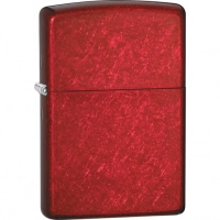 Зажигалка ZIPPO Classic с покрытием Candy Apple Red™, латунь/сталь, красная, глянцевая, 36x12x56 мм купить в Сочи