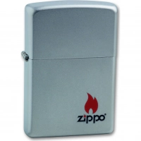 Зажигалка ZIPPO Satin Chrome, латунь с ник.-хром. покрыт., серебр., матовая, 36х56х12 мм купить в Сочи